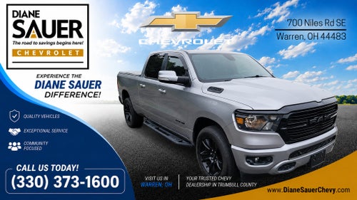 2020 RAM 1500 Big Horn Crew Cab 4x4 6'4" Box