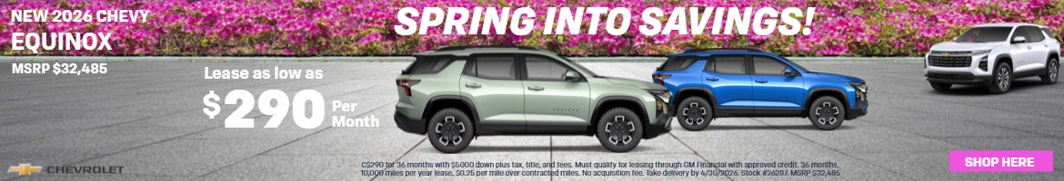 Lease for $290 per month