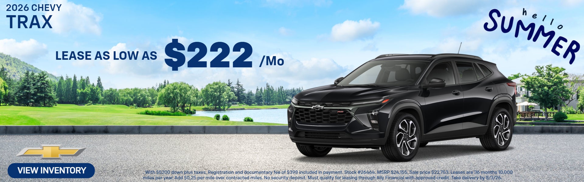 Lease as low as $222/mo